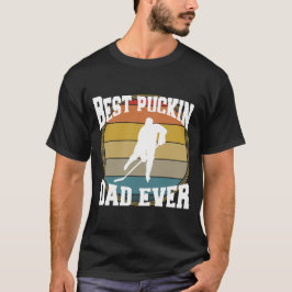Camiseta Pai de Hóquei Ever do Melhor Pai Puckin