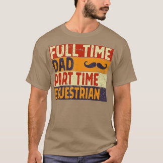 Camiseta Pai de Hora de Cheio de Meninos de Parte de Tempo