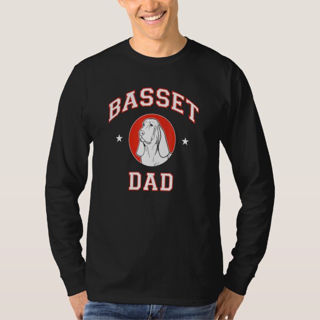 Camiseta Pai de Hound de Base 1 (Frente)