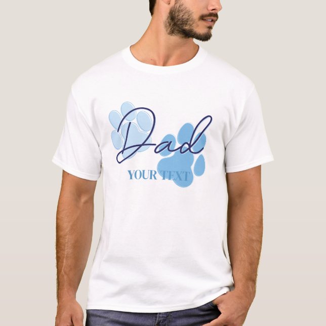 Camiseta Pai de Impressão da Festa de aniversário de Caneta (Frente)