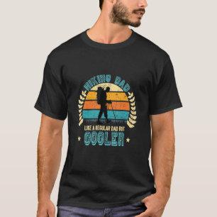 Camiseta Pai De Itinerância Como Um Dia de os pais De Itine