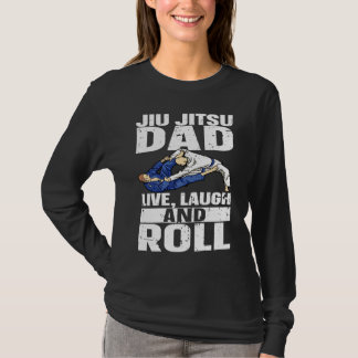 Camiseta Pai de Jiu Jitsu Brasileiro Pai BJJ Jiu Jitsu Mist