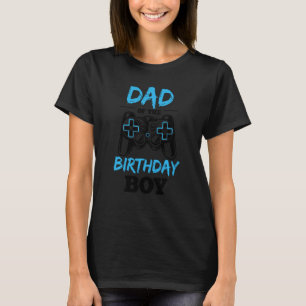 Camiseta Pai De Jogador Da Ideia Do Garoto De Aniversário P