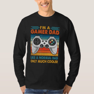 Camiseta Pai De Jogador De Mens Como Um Pai Normal - Gama D