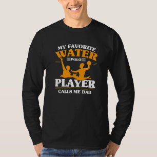 Camiseta Pai de jogador de pólo aquático masculino Pai Pólo