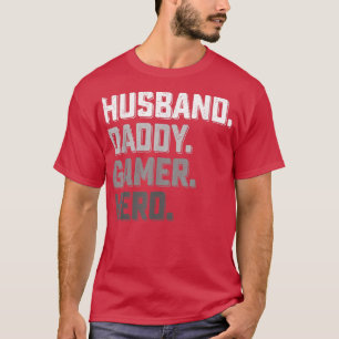 Camiseta Pai de jogos de aniversário Padre Husband Engraçad