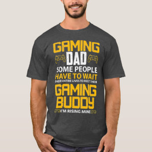 Camiseta Pai de jogos Pai de jogos incrível de jogos