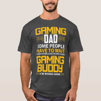 Camiseta Pai de jogos Pai de jogos incrível de jogos