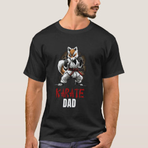Camiseta Pai de Karatê Clássico - Pai Super Fofo de Artes M