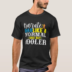 Camiseta Pai de Karate Como Um Pai Normal Mas Mais Legal P