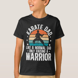 Camiseta Pai de Karate Criando um Guerreiro Pai de Karate