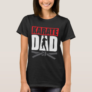 Camiseta Pai de Karate Karateka Lutador de Autodefesa
