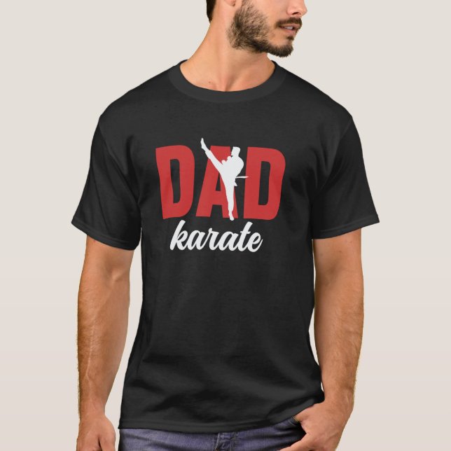 Camiseta Pai de Karate Melhor Pai de Karate (Frente)