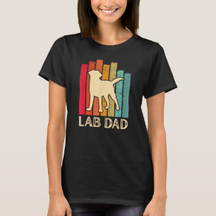 Camiseta Pai De Laboratório Amarelo Labrador Retriever Gord