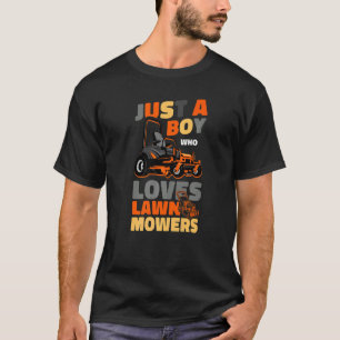 Camiseta Pai de lavanderia Padre Landscaper Trator Ju