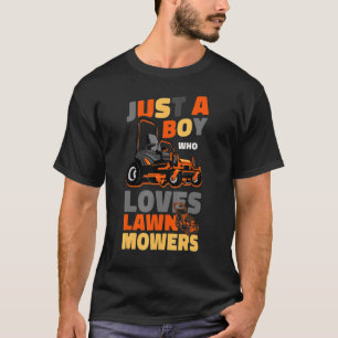 Camiseta Pai de lavanderia Padre Landscaper Trator Ju