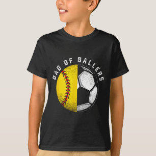Camiseta Pai De Llers Pai Filho Jogador De Softll Futebol T