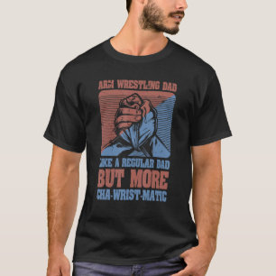 Camiseta Pai de Luta de Braço de Mens