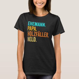 Camiseta Pai de Madeira Padre Holt Forester Forest Wo