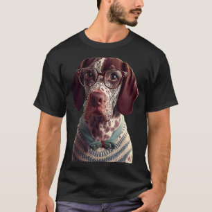 Camiseta Pai de Mãe do Ponteiro de Curta Alemão SPG