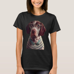 Camiseta Pai de Mãe do Ponteiro de Curta Alemão SPG