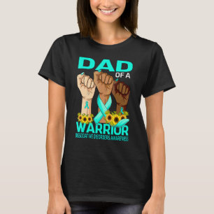 Camiseta Pai De Mão De Um Guerreiro Com Distúrbios Dissociá