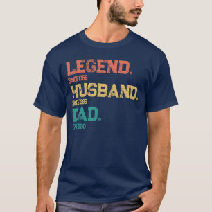 Camiseta Pai de marido personalizado de legenda - Datas per