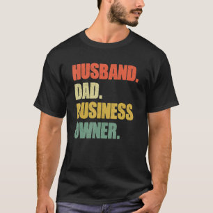 Camiseta Pai de marido proprietário CEO empresário padre