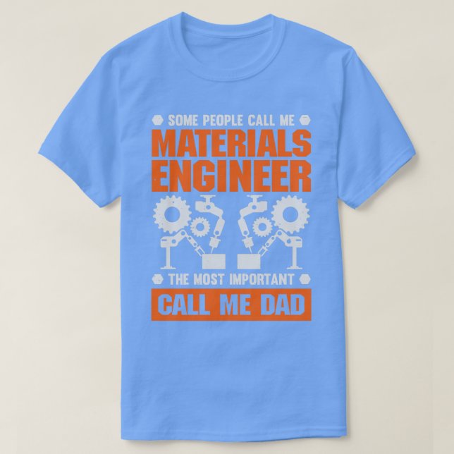 Camiseta Pai de materiais Engenheiro Padre Gift (Frente do Design)