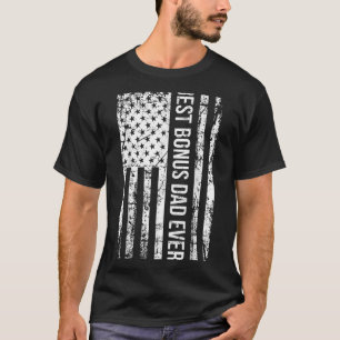 Camiseta Pai De Melhor Bônus Do Pai Etapa Mens Para Stepdad
