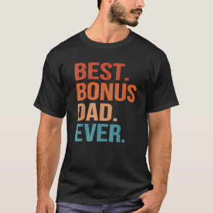 Camiseta Pai De Melhor Bônus Para Menores Pai De Etapa Eter
