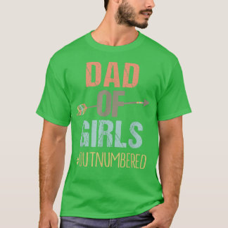 Camiseta Pai de Meninas em Dia de os pais