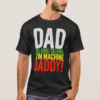 Camiseta Pai De Meninos Caminhando Conversando Pai De Máqui