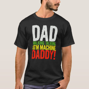 Camiseta Pai de Meninos Caminhando Conversando Pai de Máqui