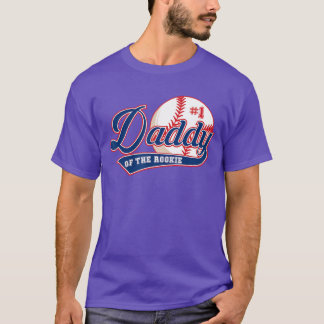 Camiseta Pai de Meninos da rua de Ano Beisebol de Aniversár