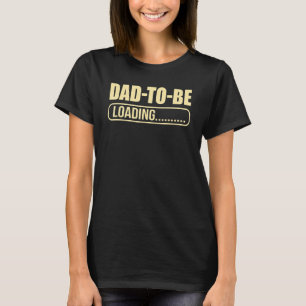 Camiseta Pai De Mens A Carregar 2023 Esperando O Pai Antes