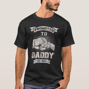 Camiseta Pai De Mens A Ser O Pai Da Primeira Vez Promovido