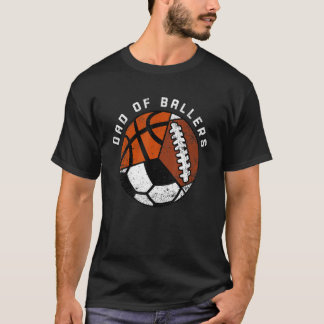 Camiseta Pai De Mens De Ballers Futebol D