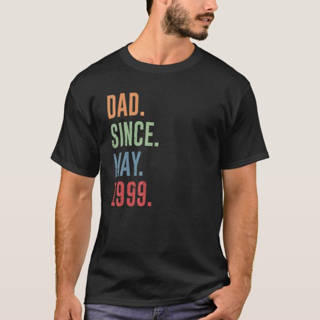 Camiseta Pai De Mens Desde Maio De 1999 (Frente)