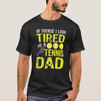 Camiseta Pai De Mens Pai Do Jogador Tênis