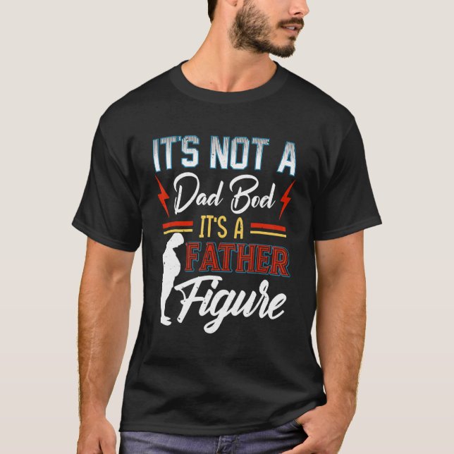 Camiseta Pai de Mens Pai Figura Ideia Do Dia de os pais Par (Frente)