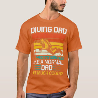 Camiseta Pai de mergulho LIke Um Pai normal, mas muito mais