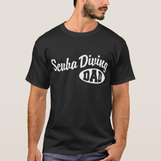 Camiseta Pai de mergulho Scuba
