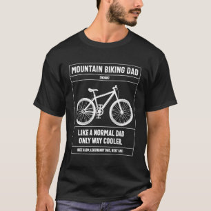 Camiseta Pai De Montanha Como Um Pai Normal Apenas Fresco