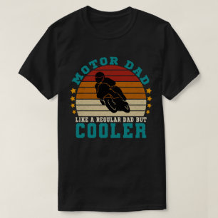 Camiseta Pai de motocicleta como um Pai normal, mas mais fr