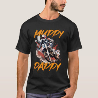 Camiseta Pai De Motocross Mx Muddy