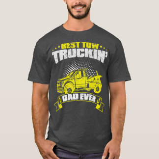 Camiseta Pai De Motorista De Caminhão - Pai - Pai Amarelo-A