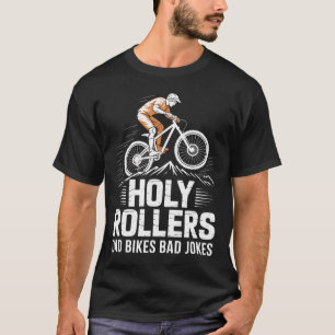 Camiseta Pai de mountain bike de fim de semana na vista da