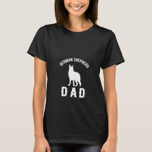 Camiseta Pai de Mulheres Pastor Alemão