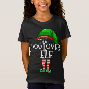 Camiseta Pai de Natal da Família do Elf do Cachorro Corresp